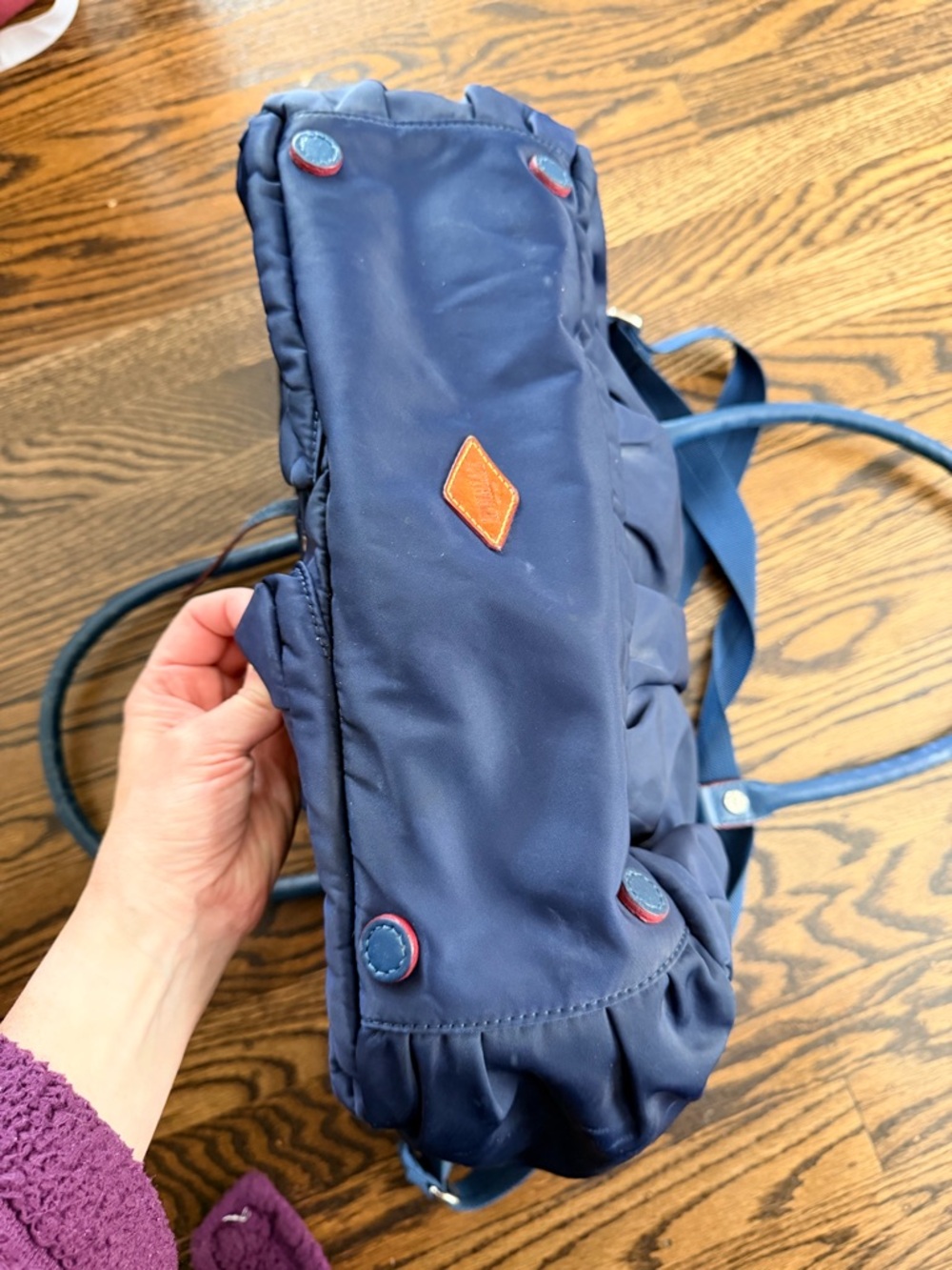 MZ Wallace Kate bag Navy - Picture 4 of 5